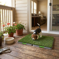 Artificial Pet Potty Training Grass Mat lifestyle
