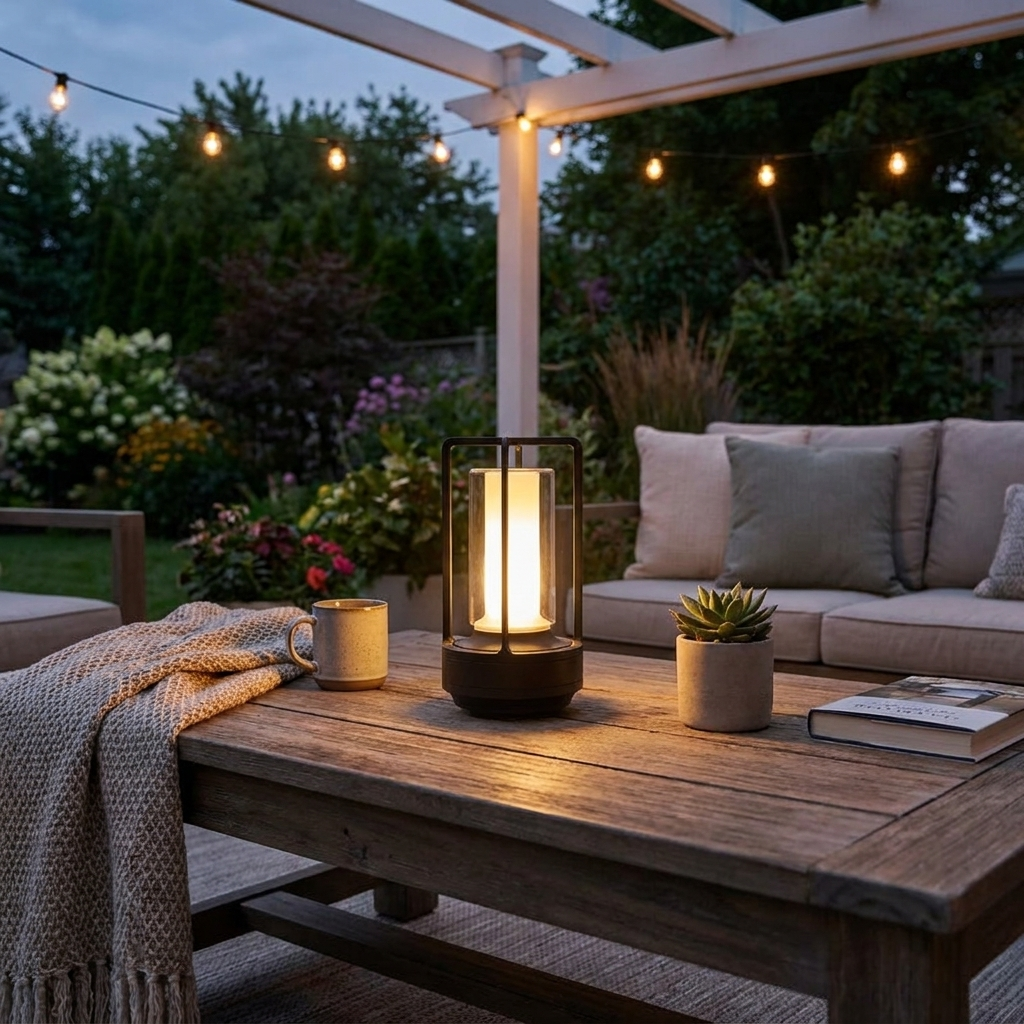 Modern Cordless Nordic Table Lamp lifestyle