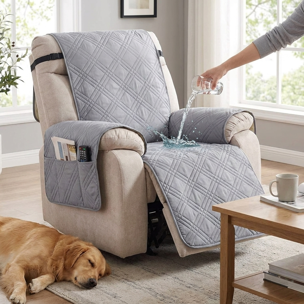 Waterproof Recliner Chair Cover lifestyle