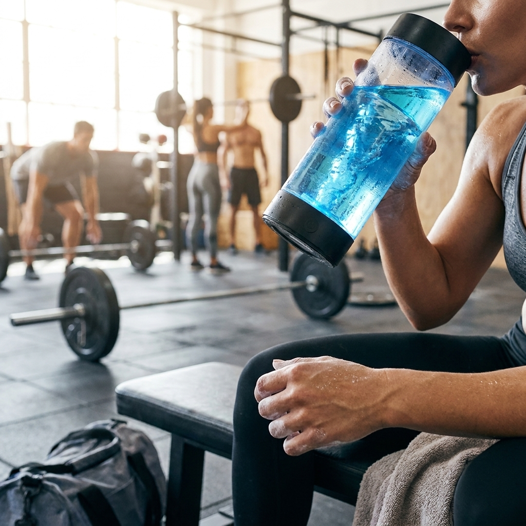 Hydrogen Water Bottle lifestyle