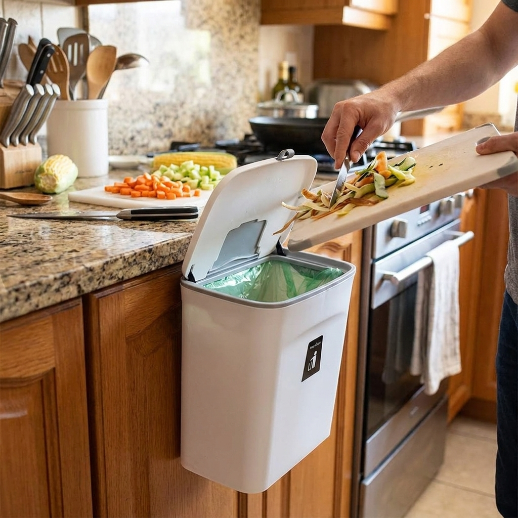 2.4 Gallon Kitchen Compost Bin lifestyle