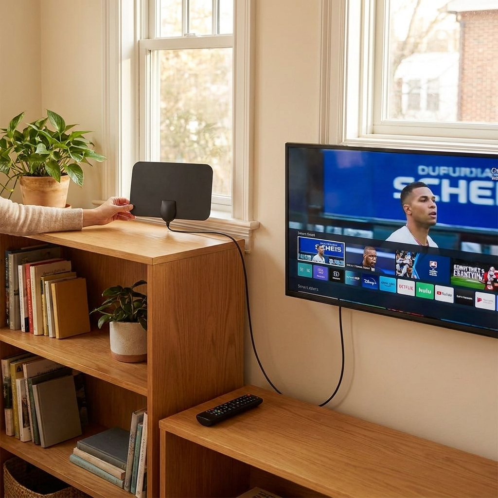 Indoor TV Antenna lifestyle