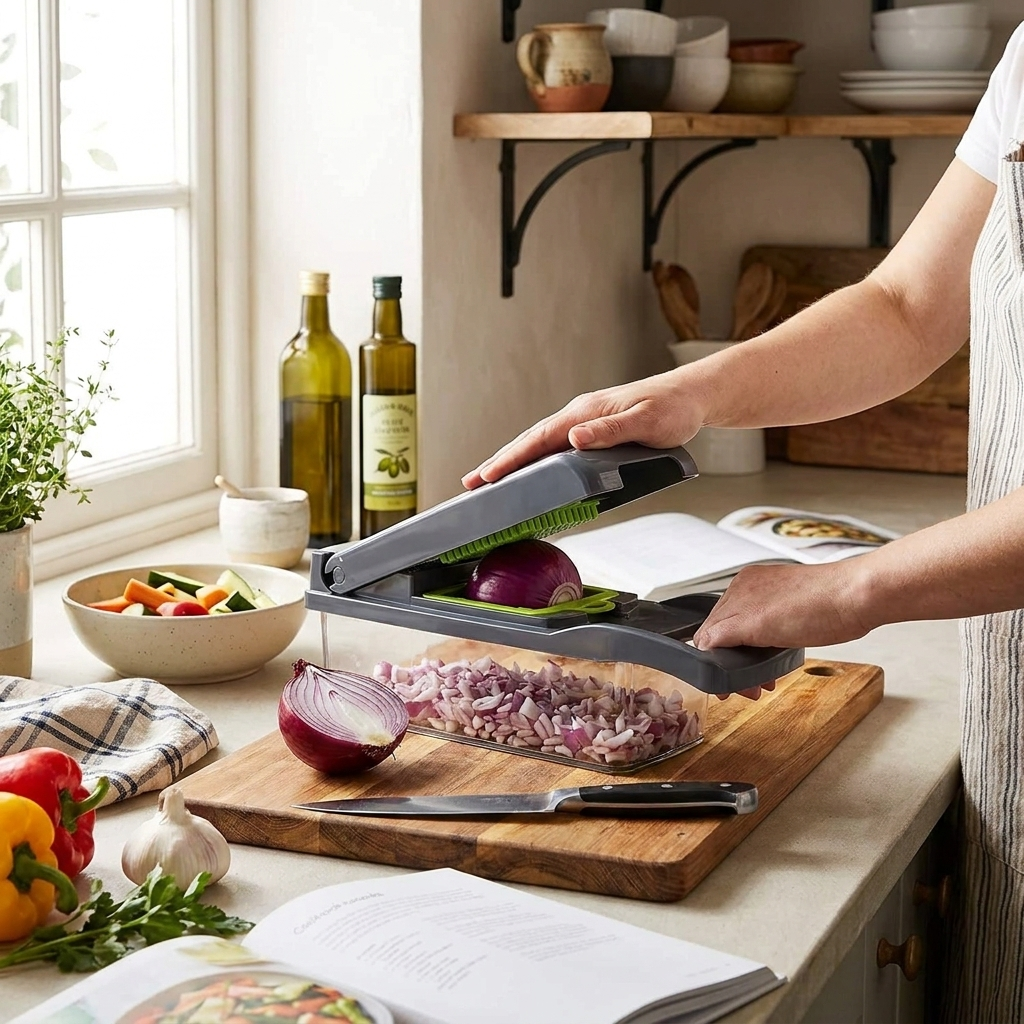 Multifunctional Vegetable Chopper lifestyle