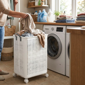 Laundry Basket With Wheels lifestyle