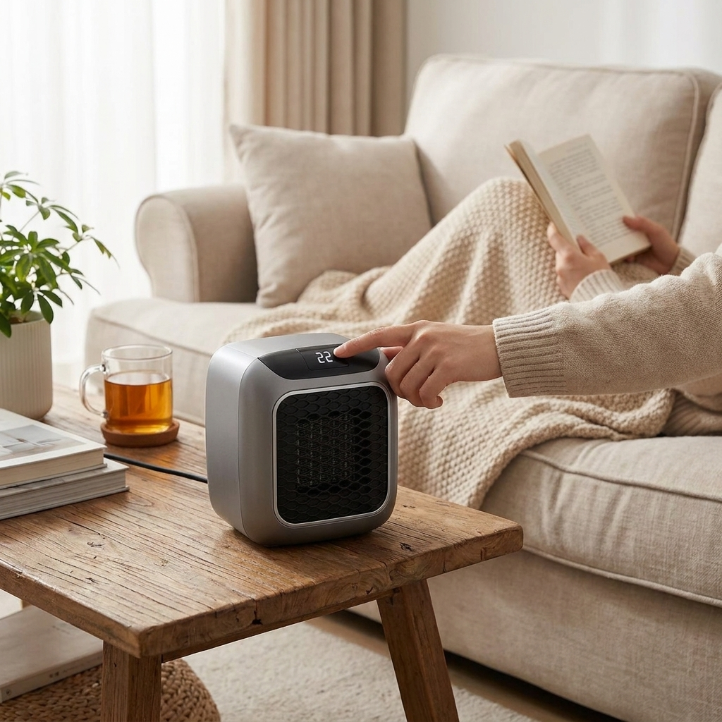 Portable Plug-In Electric Heater lifestyle