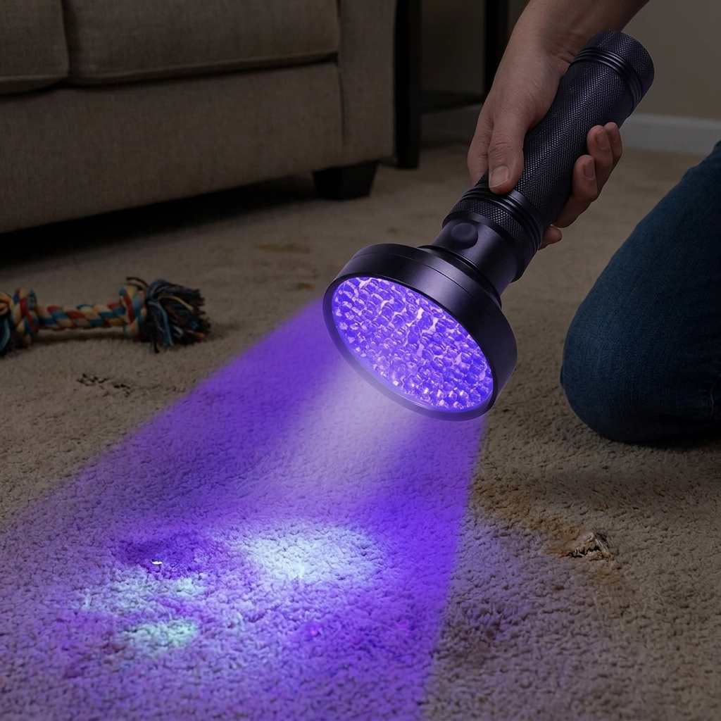 UV Flashlight for Bed Bug Detection lifestyle