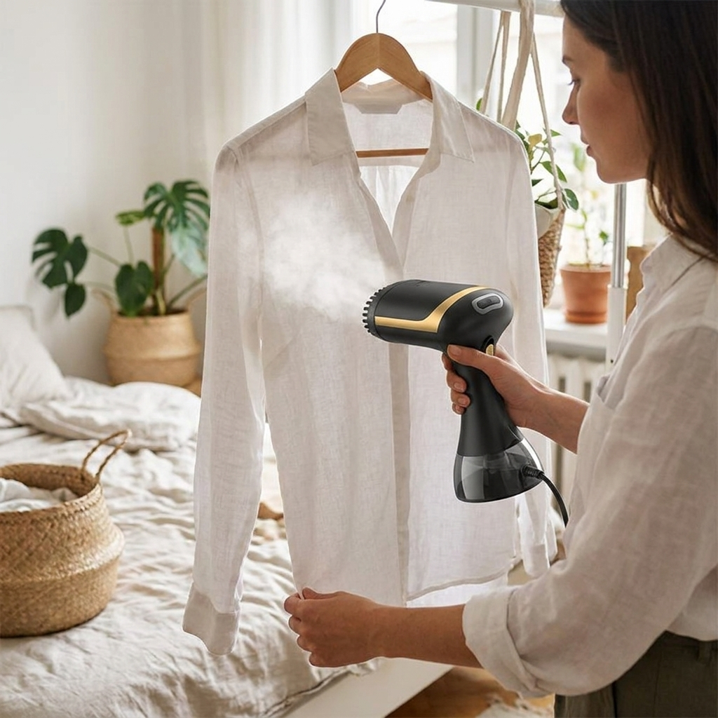 Portable Garment Steamer lifestyle
