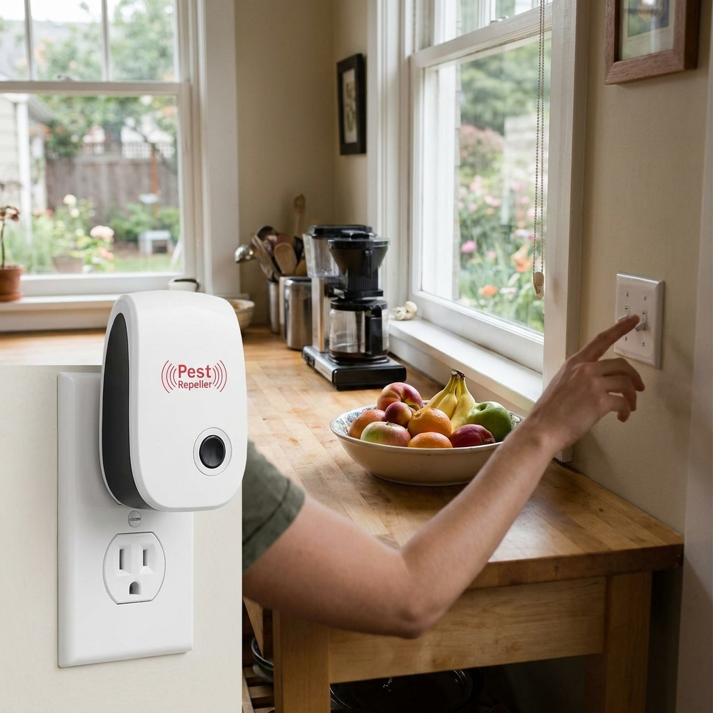 Ultrasonic Fly Repeller lifestyle