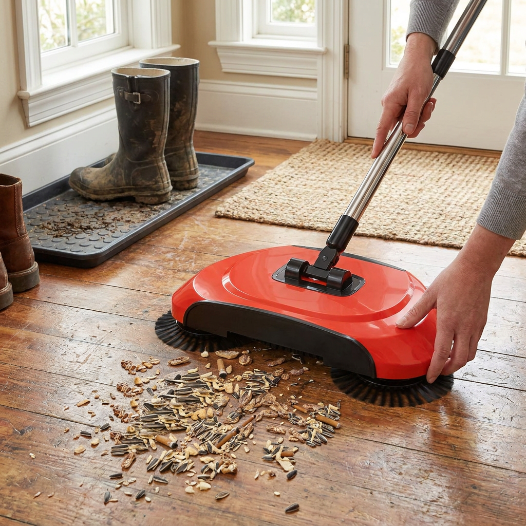 Manual 2-in-1 Broom lifestyle