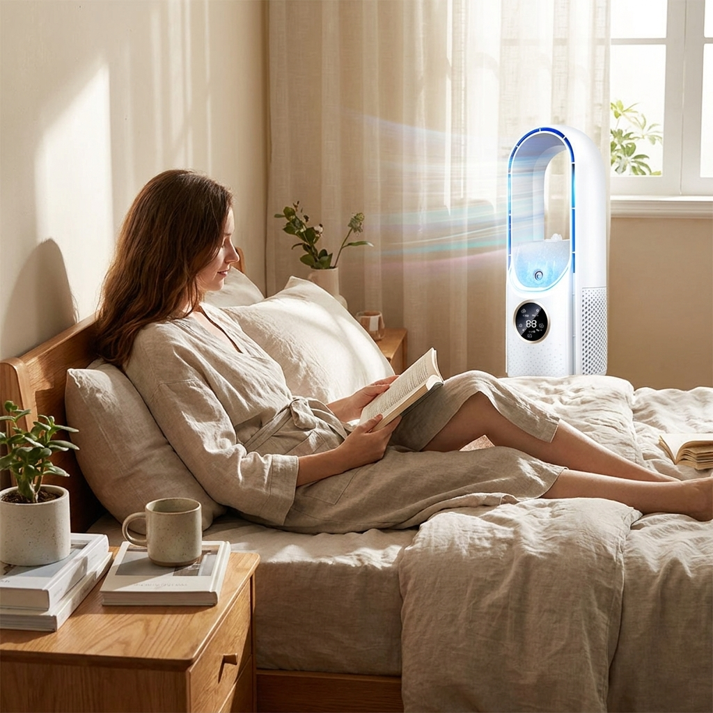 Bladeless Portable Air Conditioner lifestyle