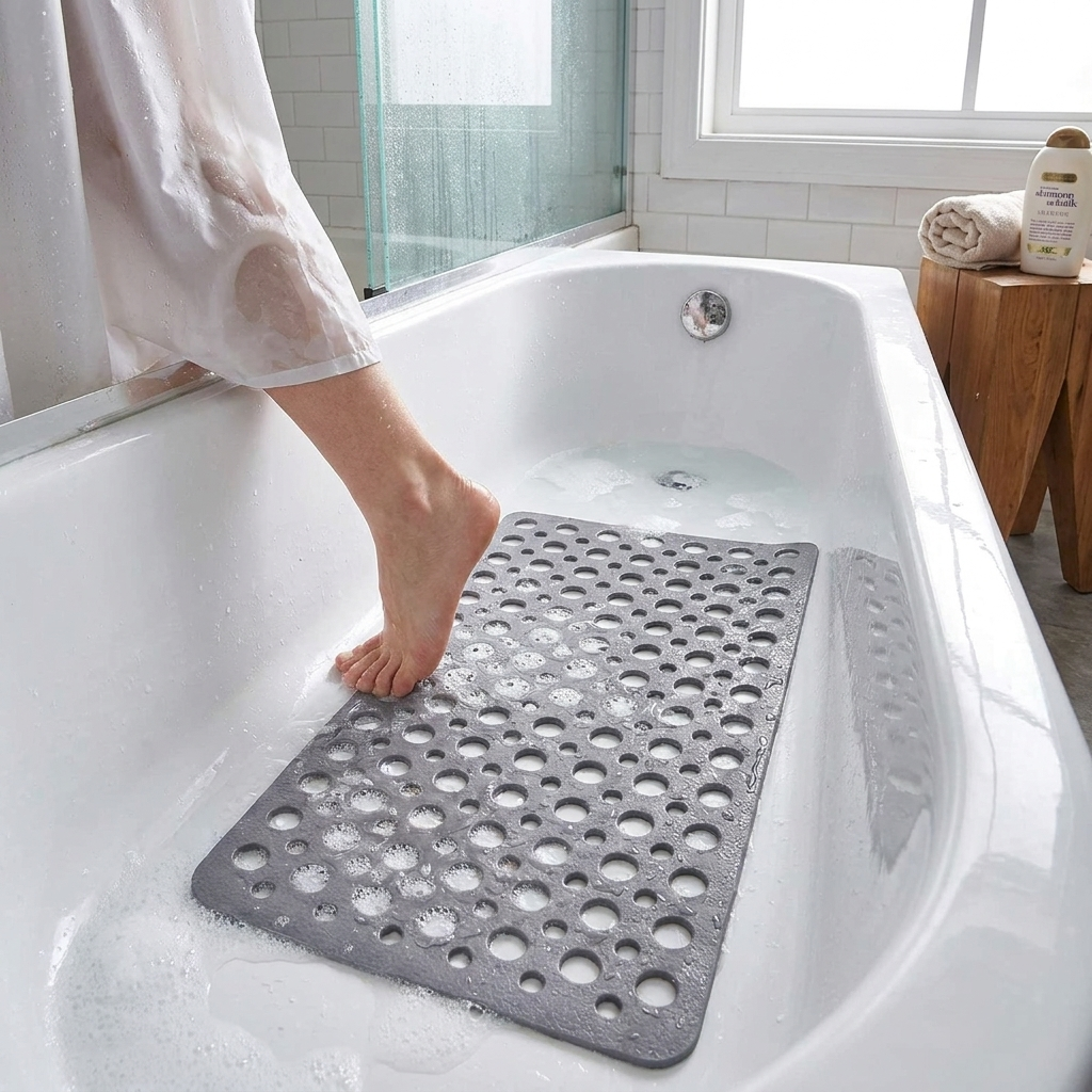 Non-Slip Shower Mat lifestyle