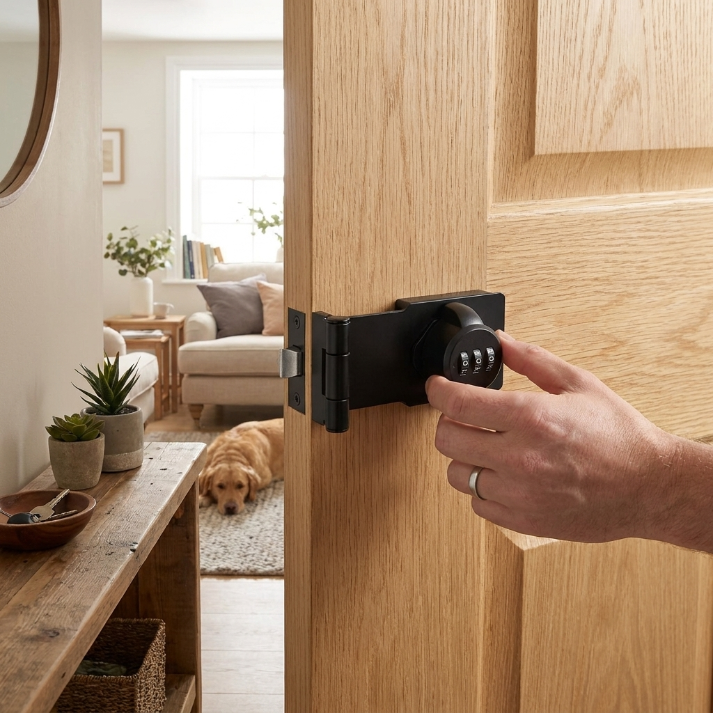 Number Code Door Lock Without Key lifestyle