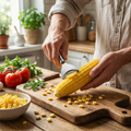 Super Fast Corn Peeler lifestyle