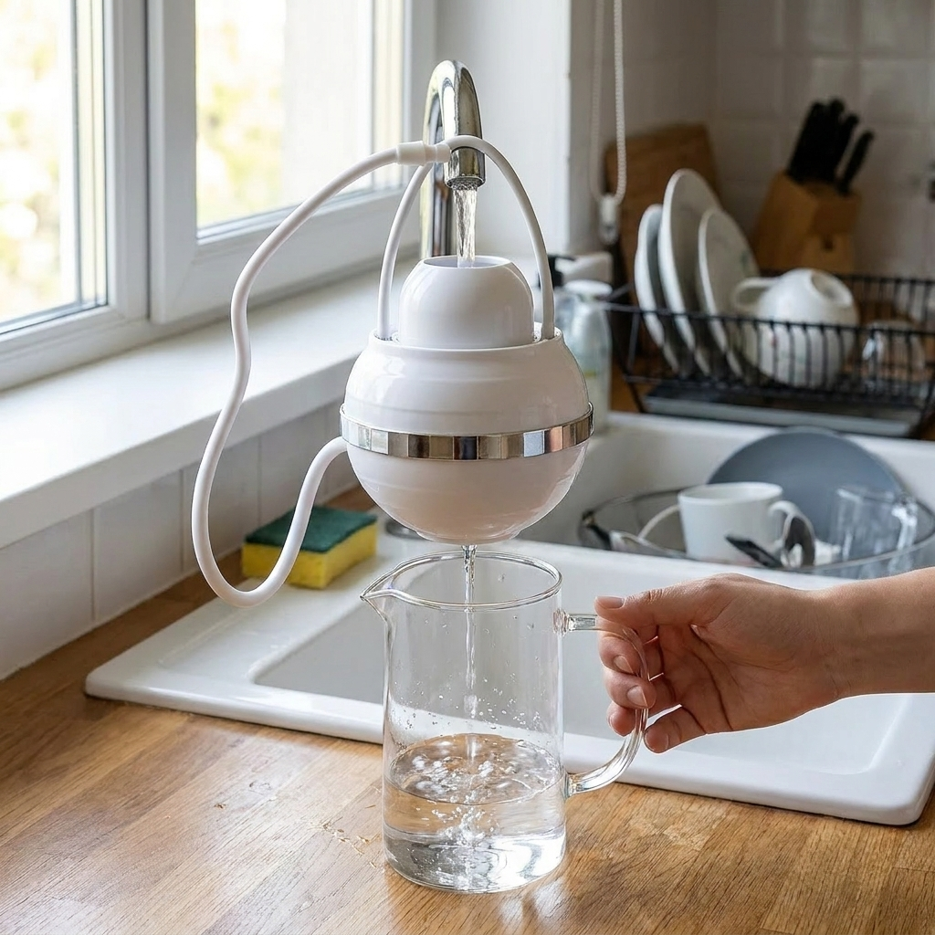 8-Stage Bath Tub Water Filter lifestyle
