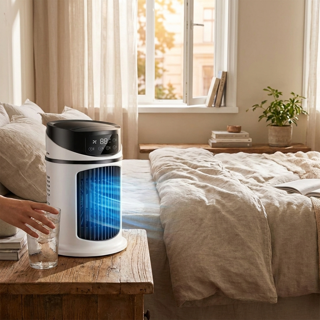 Portable Mini Air Cooler lifestyle