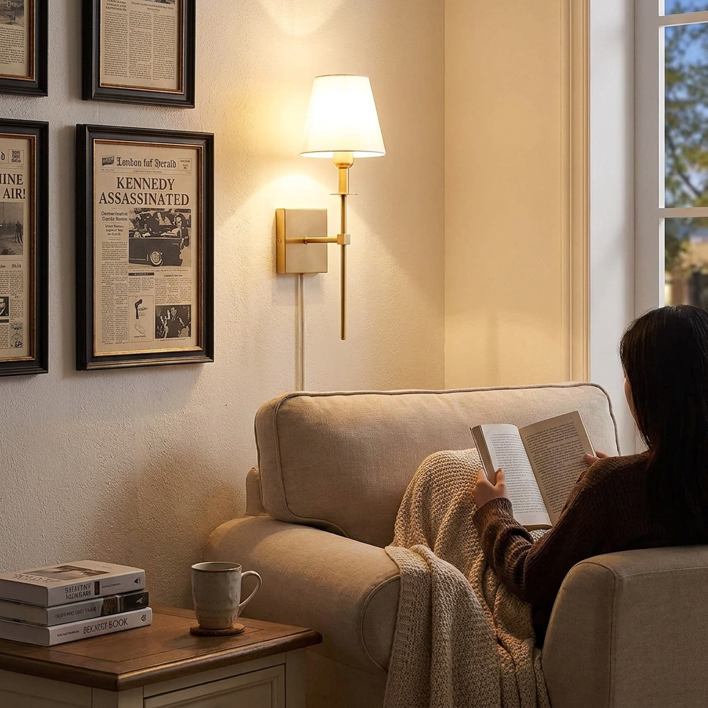 Rechargeable Wireless Wall Light (2 Pack) lifestyle