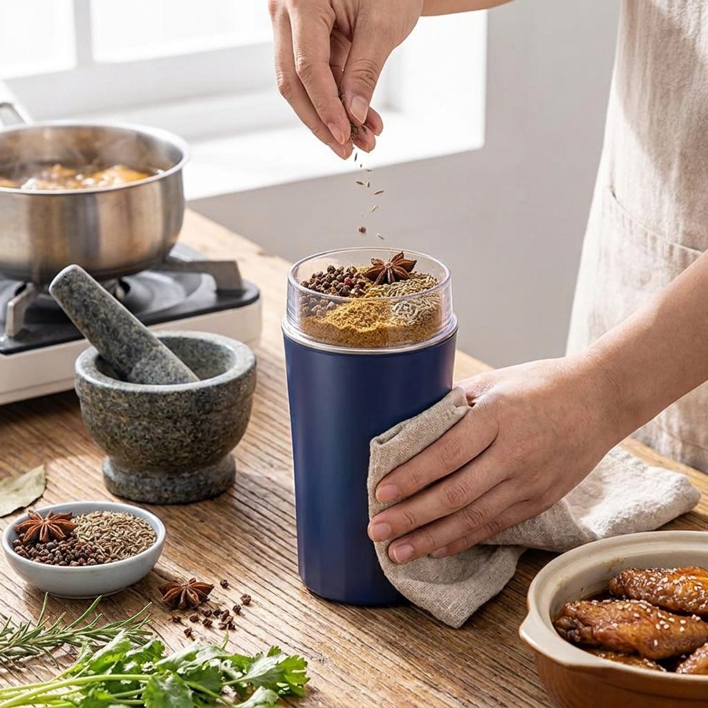 Electric Mini Grinder lifestyle