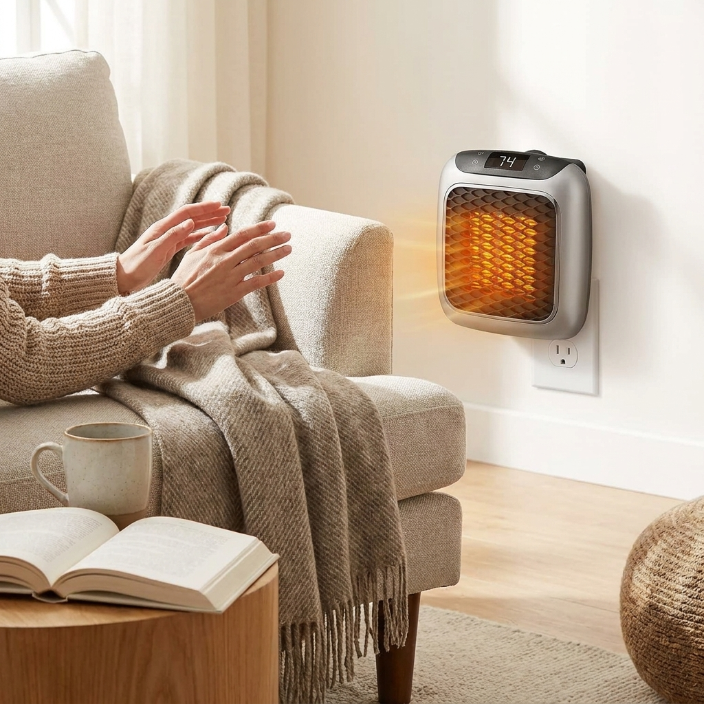 Compact Electric Space Heater lifestyle
