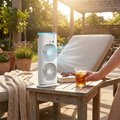 Double-Head Portable Air Conditioner Fan lifestyle