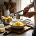 4-Piece Stainless Steel Cheese Grater Set lifestyle