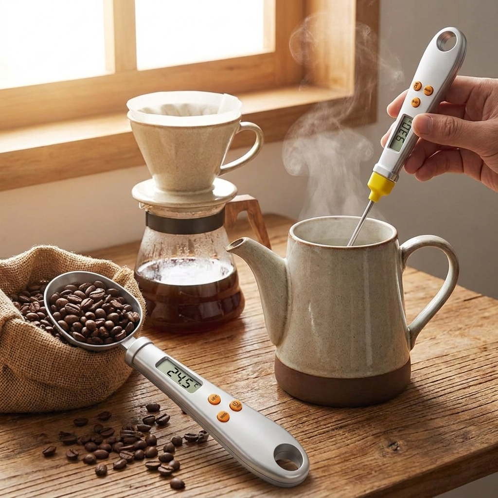 2-in-1 Digital Spoon Scale & Thermometer lifestyle