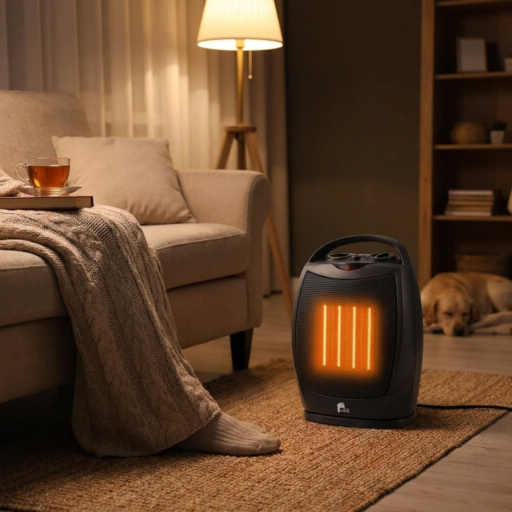 Quiet Oscillating Space Heater lifestyle