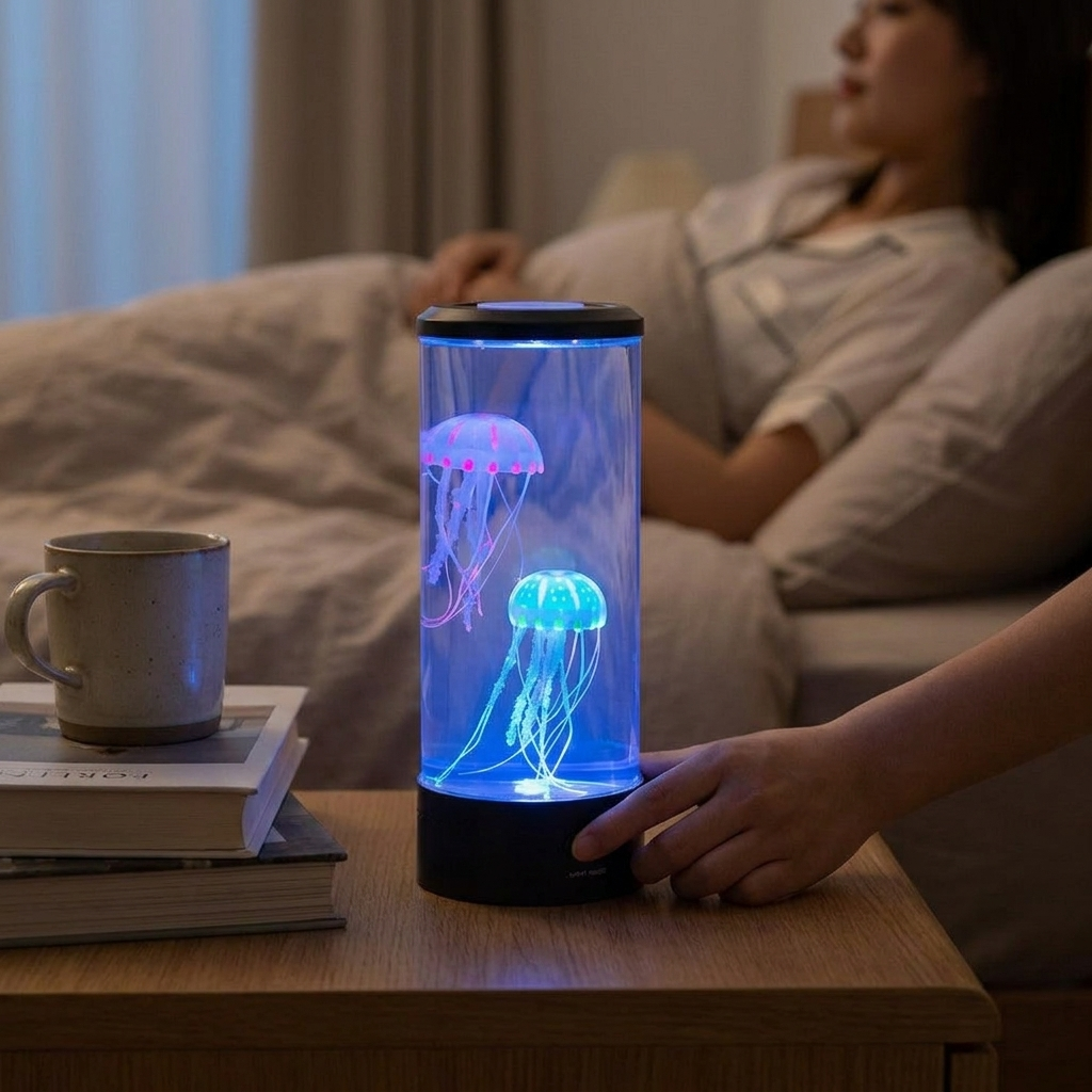 Jellyfish Mood Lamp lifestyle