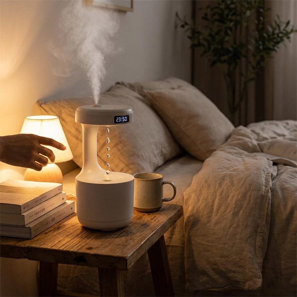 Small Cool Mist Humidifier lifestyle