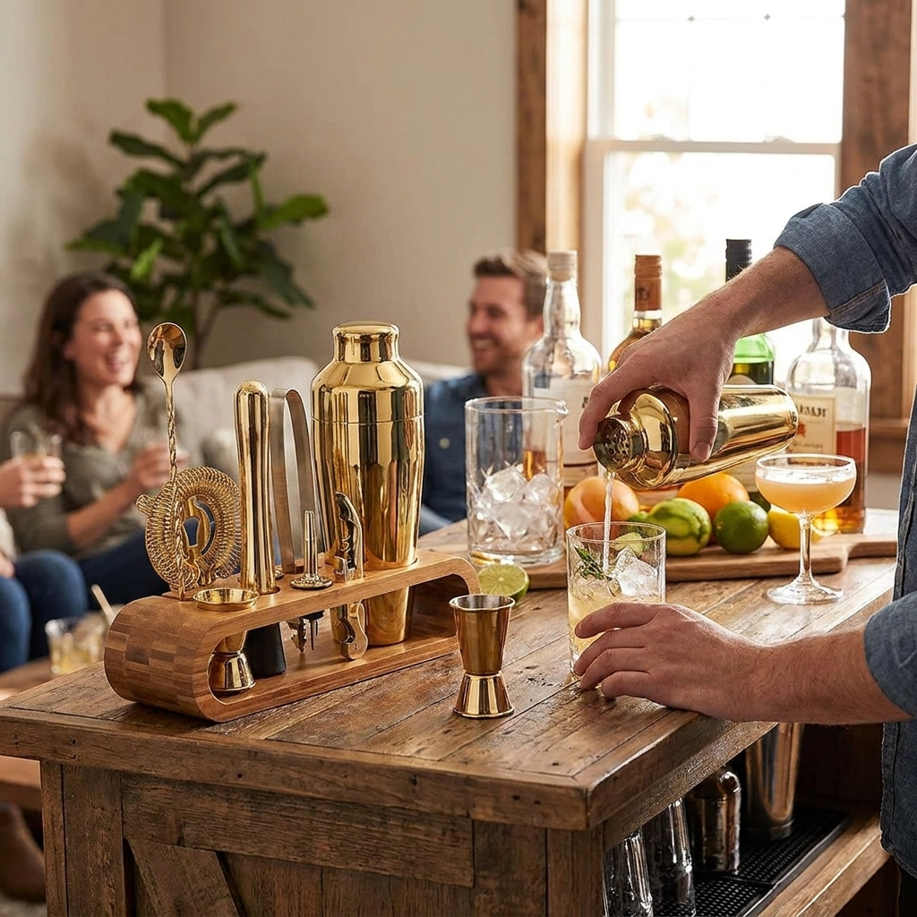 Luxury 10-Piece Cocktail Set lifestyle