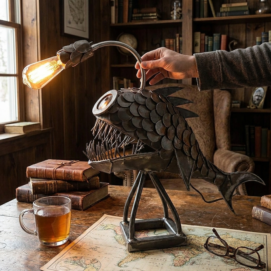 Anglerfish Table Lamp lifestyle