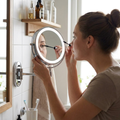 Rechargeable LED Magnifying Mirror lifestyle