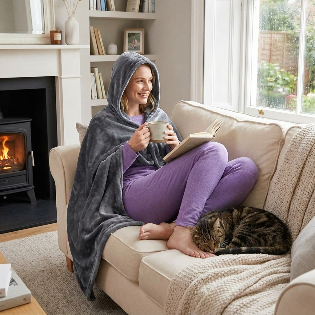 USB Electric Heated Blanket lifestyle