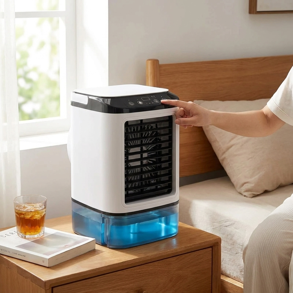 3-Speed Portable Air Conditioner Cooler lifestyle