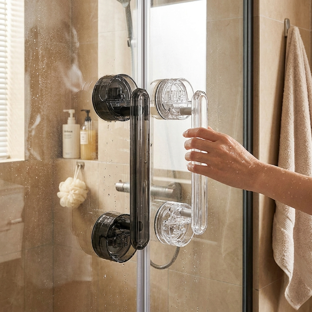 Suction Cup Door Handle lifestyle