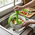 Spin & Drain Salad Spinner Bowl lifestyle