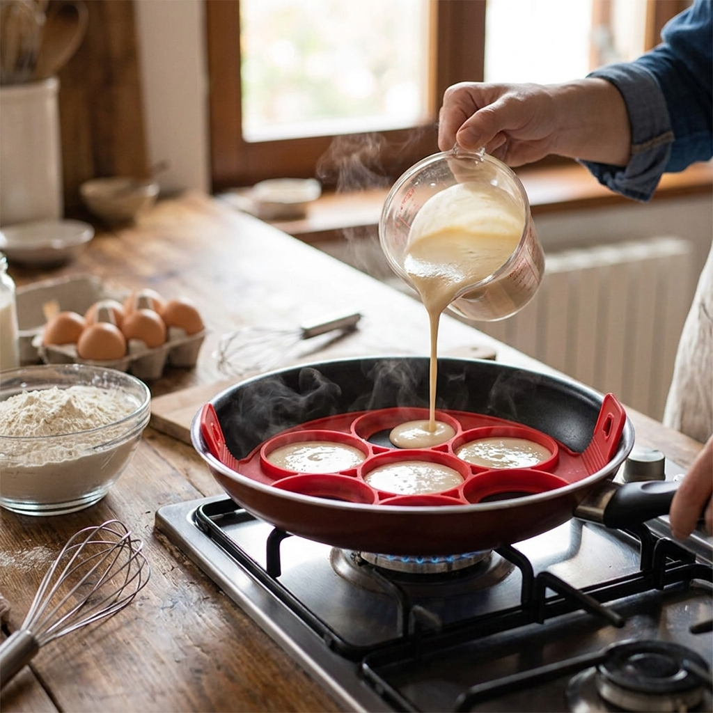 Non-Stick Pancake & Egg Frying Pan lifestyle