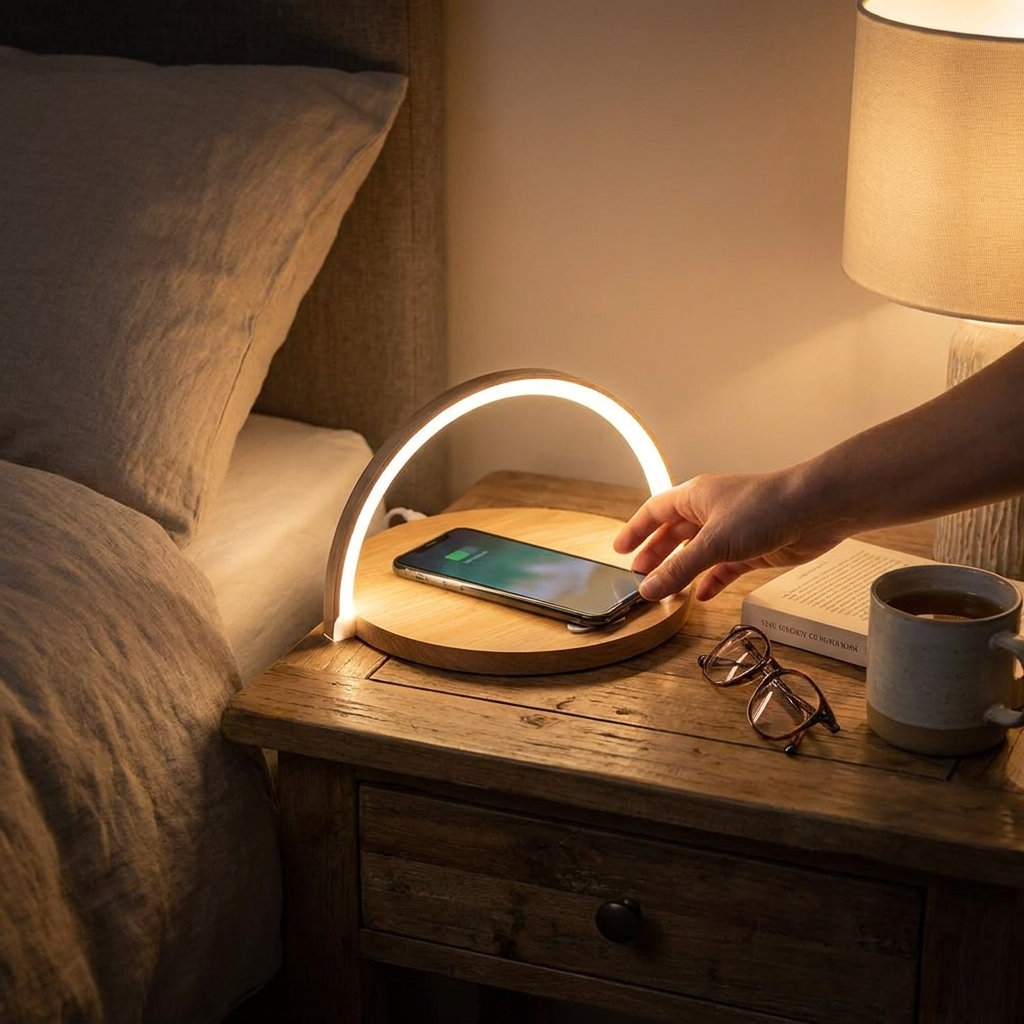 Wireless Charging Lamp lifestyle
