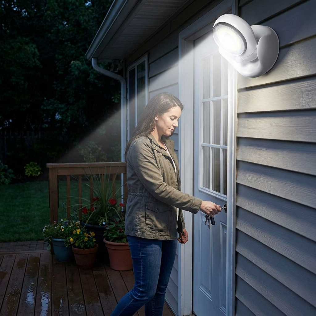 Motion-Activated LED Lamp lifestyle