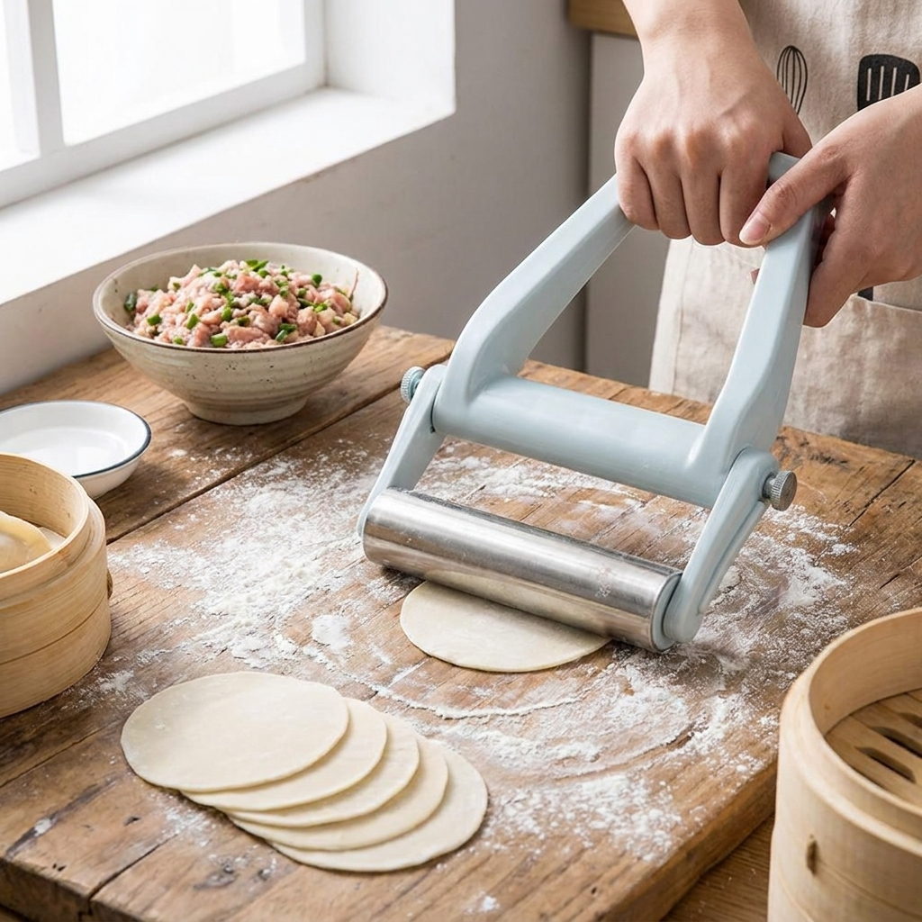 Stainless Steel Adjustable Rolling Pin lifestyle
