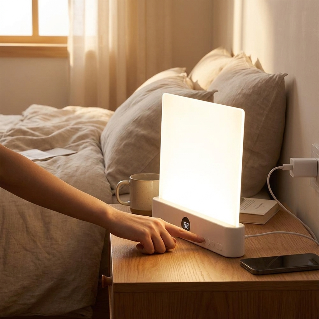 LED Night Vision Flat Panel Reading Light lifestyle