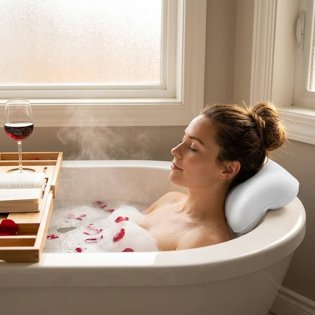 Ergonomic Neck & Head Support Rest lifestyle