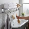 Minimalist Wall Rack for Bath & Kitchen lifestyle
