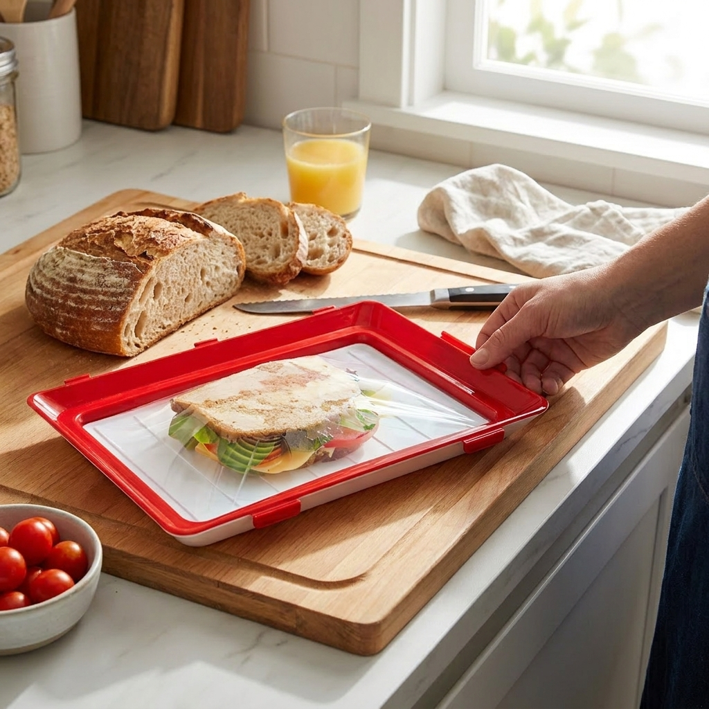 Food Preservation Tray lifestyle