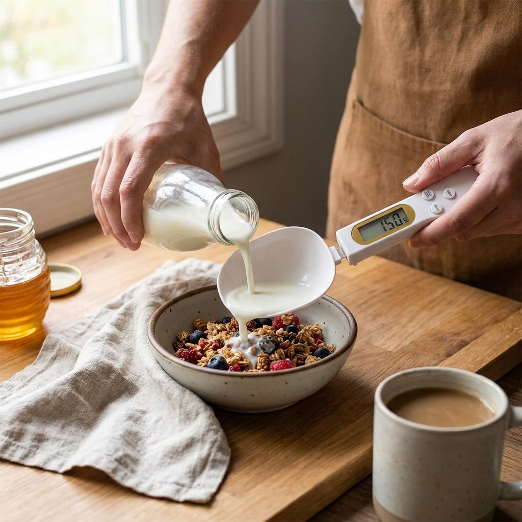 Digital Measuring Spoon with LCD Scale lifestyle