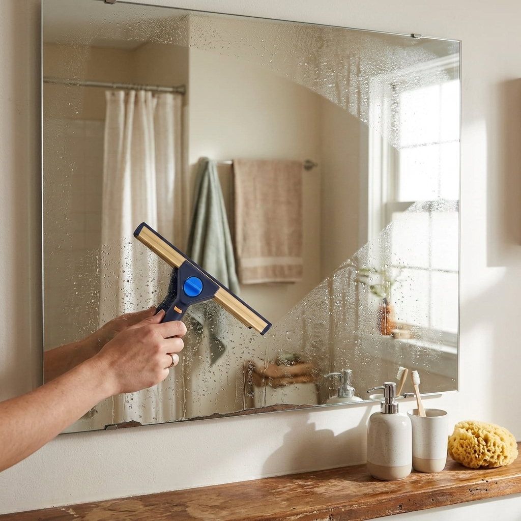 Streak-Free Squeegee for Windows & Showers lifestyle