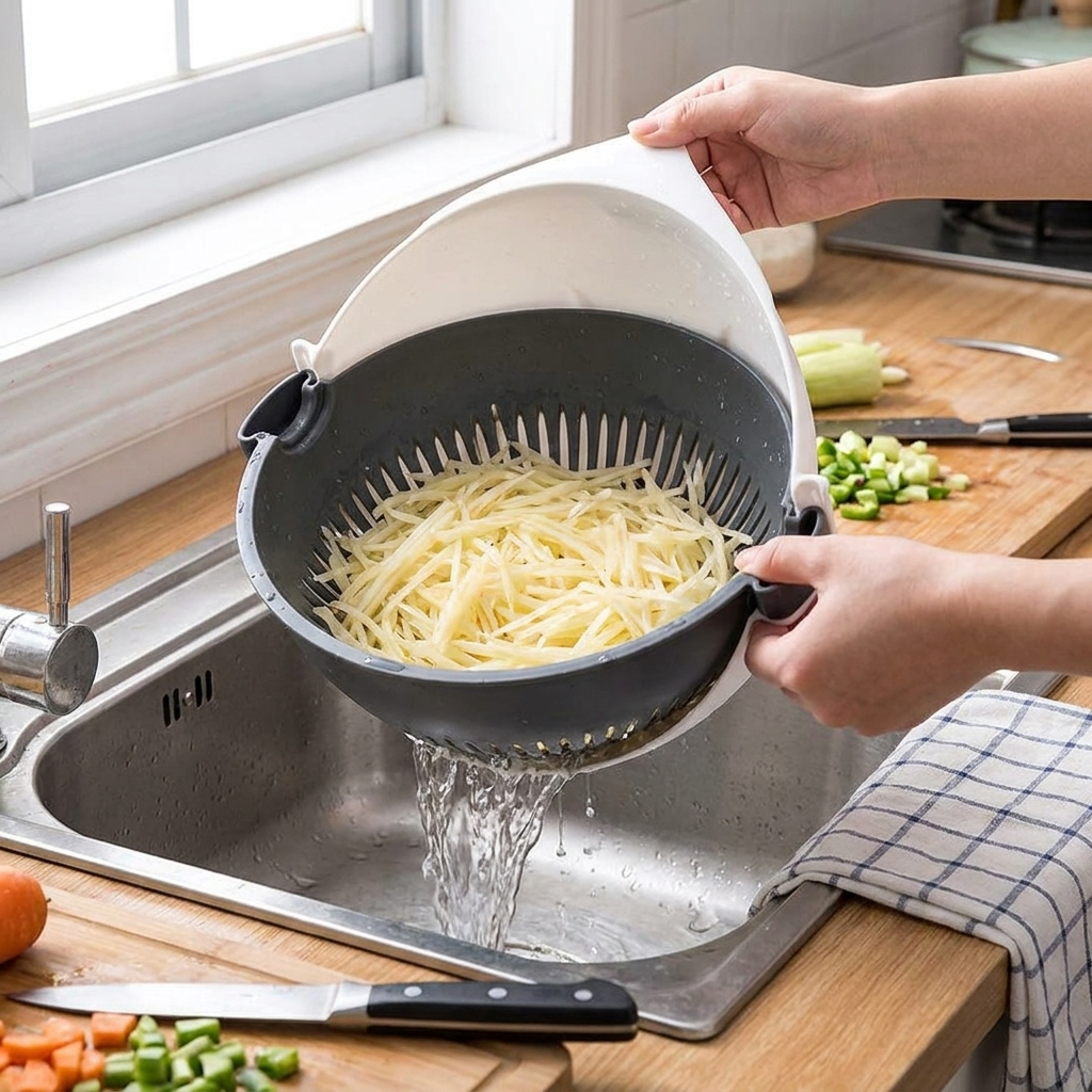7-in-1 Vegetable Chopper & Slicer Set lifestyle