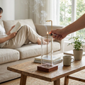 Glass Incense Holder with Ash Catcher lifestyle
