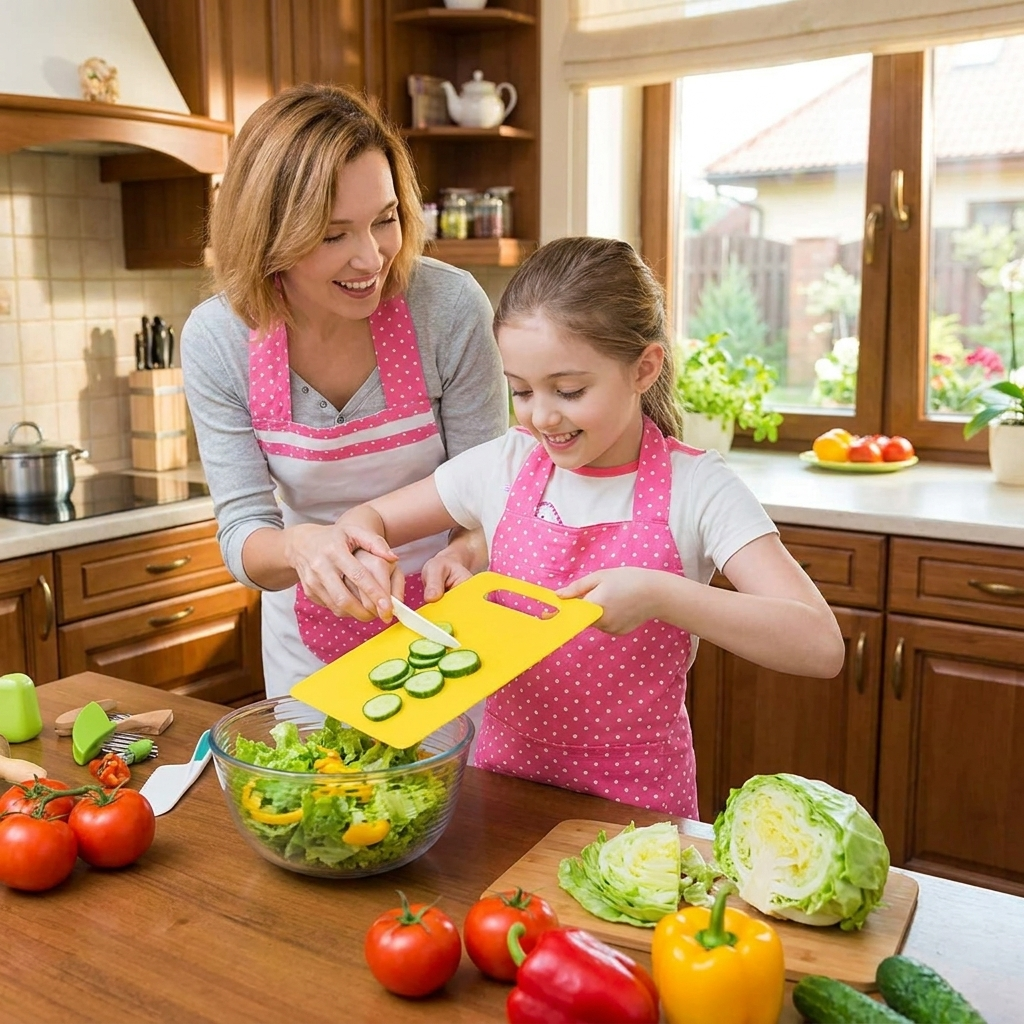 Junior Real Cooking Tool Set for Kids lifestyle
