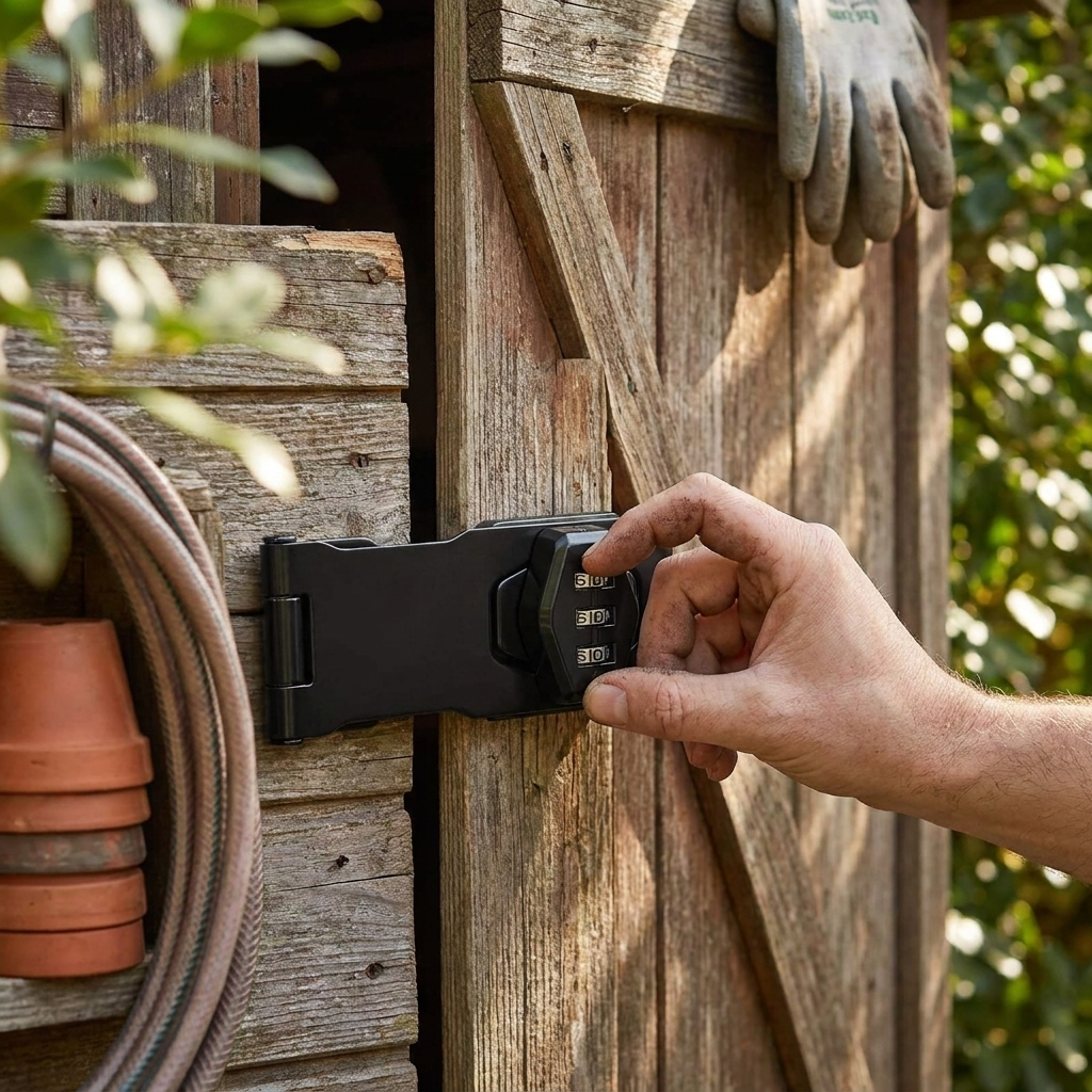 3-Digit Combination Cabinet Lock lifestyle