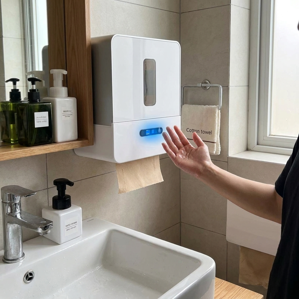 Touchless Smart Paper Towel Dispenser lifestyle